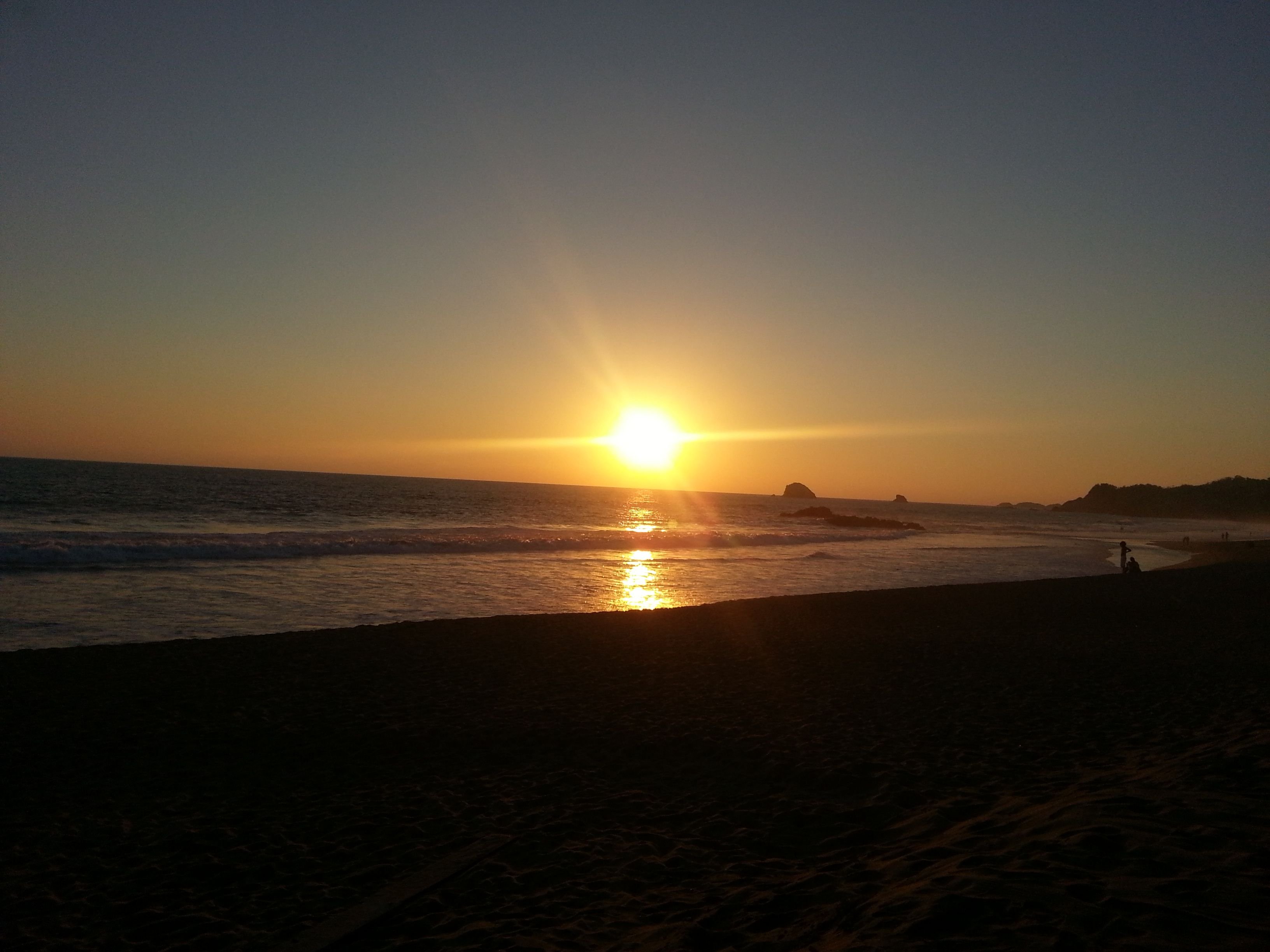 Playa Zipolite. Welcome To The Beach Of The Dead!: Sunset at Zipolite ...